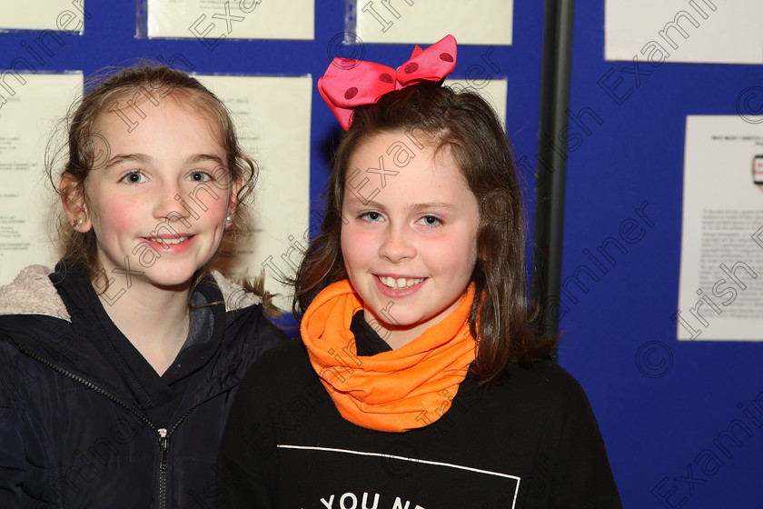 Feis23032018Fri10 
 10
Melody O’Leary Reidy and Sarah Mulcahy from Ballycotton and Midleton.
 Ceol agus Amhránaíocht Traidisiúnta Class: 551: Grupa Ceoil “Corn Evening Echo” 14 Bliana D’Aois Nó Faoina Feis Maitiú 92nd Festival held in Fr. Mathew Hall. EEjob 23/03/2018 Picture: Gerard Bonus