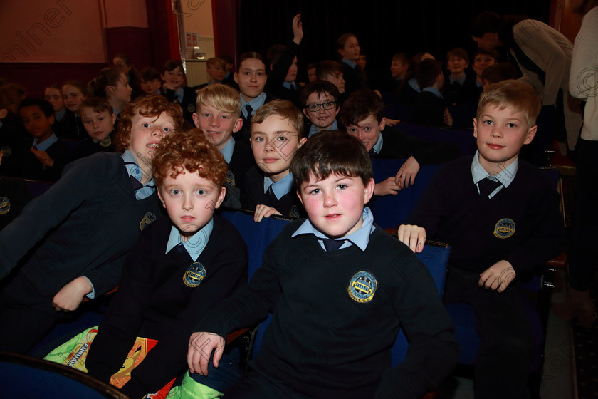 Feis28022019Thu26 
 26
Rion Walsh, James O’Mahony, Theo Beltoyse, Finbarr McCarthy and Louis Murphy from Scoil Naomh Fionán. Rennies.

Class: 84: “The Sr. M. Benedicta Memorial Perpetual Cup” Primary School Unison Choirs–Section 1Two contrasting unison songs.

Feis Maitiú 93rd Festival held in Fr. Mathew Hall. EEjob 28/02/2019. Picture: Gerard Bonus