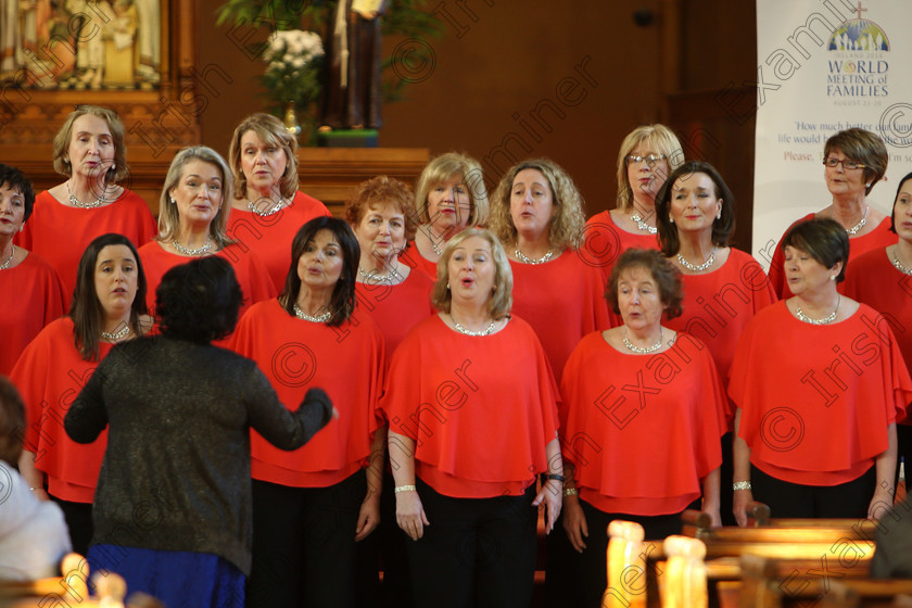 Feis04022018Sun62 
 61~62
Java Ladies Chorus conducted by Serena Standley.
 Holy Trinity Capuchin Church Adult Choirs Class: 78: “The Lynch Memorial Perpetual Cup” Adult Vocal Choirs Two Contrasting Songs Feis Maitiú 92nd Festival held in Fr. Matthew Hall. EEjob 02/02/2018 Picture: Gerard Bonus.