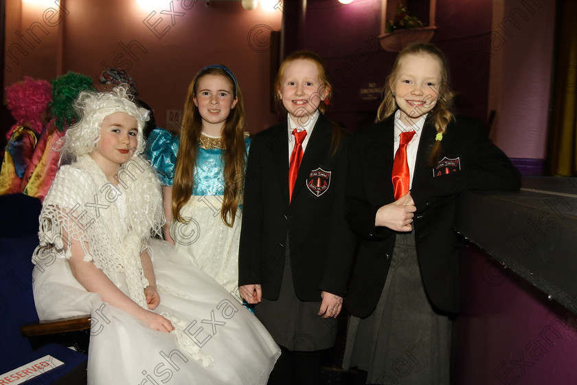 Feis24032018Sat78 
 78
Aisling Kelleher and Sinead O’Neill performed Alice in Wonderland and Through The Looking Glass” with Joan Keohane and Lia Galvin performed “Goggle Eyes”.
 Speech and Drama Class: 312: Dramatic Duo 10 Years and Under Feis Maitiú 92nd Festival held in Fr. Mathew Hall. EEjob 24/03/2018 Picture: Gerard Bonus