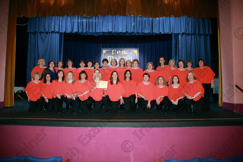 Feis04022018Sun99 
 99
 Second place for Java Ladies Chorus
 Class: 79: “The Holy Trinity Perpetual Cup” Chamber Choirs; Two Contrasting Songs Feis Maitiú 92nd Festival held in Fr. Mathew Hall. EEjob 04/02/2018 Picture: Gerard Bonus.