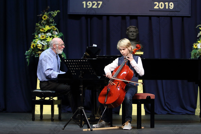 Feis01022019Fri32 
 32
Franciszek Jabkiewicz from Blarney giving a Bronze Medal performance Accompanied by Colin Nicholls.

Class: 251: Violoncello Solo 10 Years and Under (a) Carse – A Merry Dance. 
(b) Contrasting piece not to exceed 2 minutes.

Feis Maitiú 93rd Festival held in Fr. Matthew Hall. EEjob 01/02/2019. Picture: Gerard Bonus