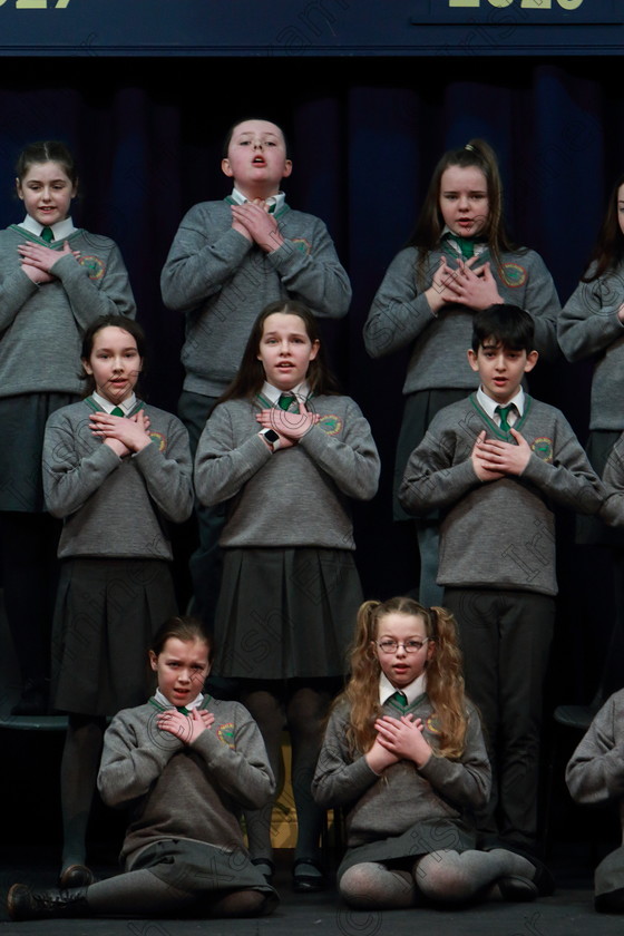 Feis12032020Thur23 
 16~23
Cup Winners an Teaghlaigh Naofa Ballyphehane performing Sick.

Class:474: “The Junior Perpetual Cup” 6th Class Choral Speaking

Feis20: Feis Maitiú festival held in Father Mathew Hall: EEjob: 12/03/2020: Picture: Ger Bonus.