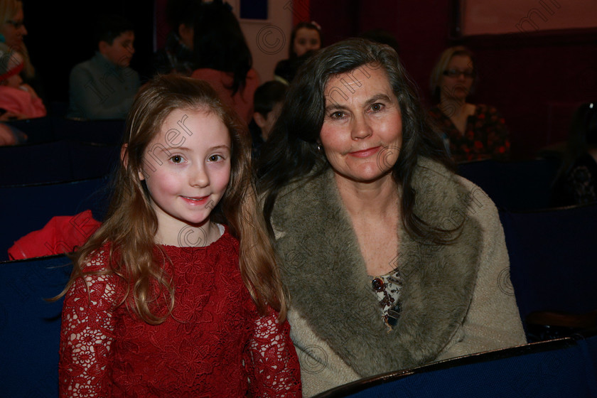 Feis07022018Wed08 
 8
Performer Georgina Ellen Hynes McLaughlin with her mum Katrina 
 Instrumental Music Class: 167: Piano Solo8 Years and Under Feis Maitiú 92nd Festival held in Fr. Mathew Hall. EEjob 05/02/2018 Picture: Gerard Bonus.