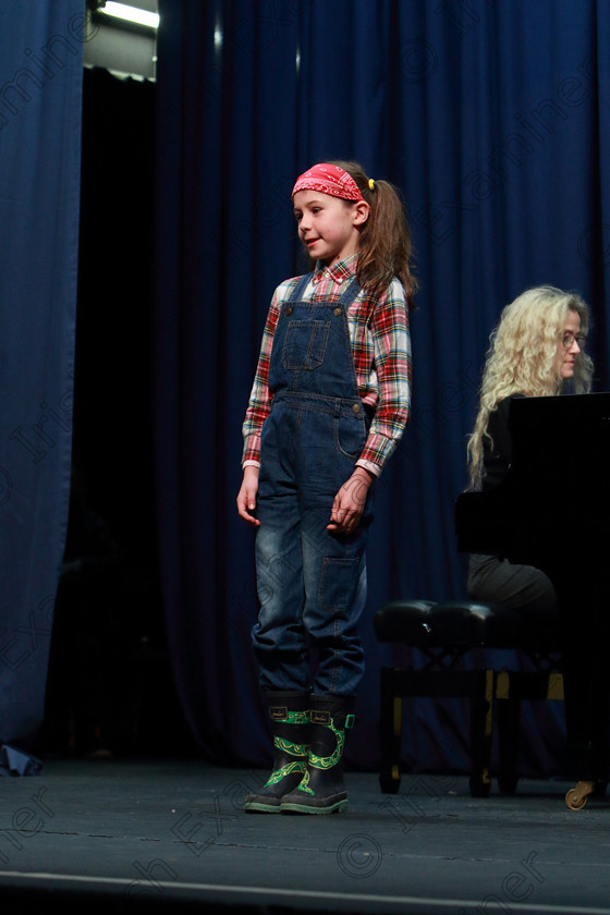 Feis11022020Tues36 
 36
Chloe Blenner Hassett from Blackrock singing Zip-a-Dee-Doo-Dah.

Class: 115: “The Michael O’Callaghan Memorial Perpetual Cup” Solo Action Song 8 Years and Under

Feis20: Feis Maitiú festival held in Father Mathew Hall: EEjob: 11/02/2020: Picture: Ger Bonus.