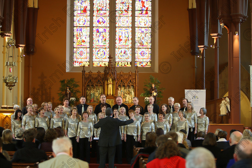 Feis04022018Sun37 
 33~38
Cor Mhagh Ealla conducted by John Casey 
 Holy Trinity Capuchin Church Adult Choirs Class: 76: “The Wm. Egan Perpetual Cup” Adult Sacred Choral Group or Choir Feis Maitiú 92nd Festival held in Fr. Matthew Hall. EEjob 02/02/2018 Picture: Gerard Bonus.