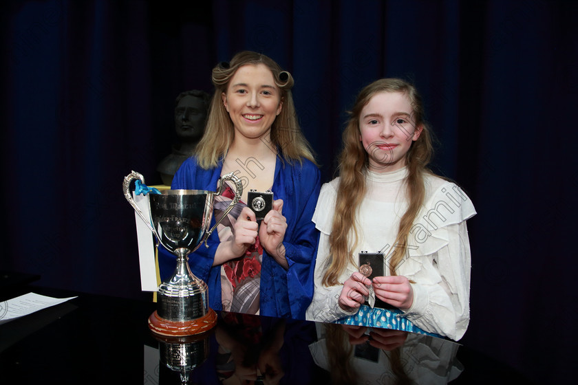 Feis09022020Sun80 
 80
Silver and the Cup for Lily Carey Murphy from Wilton with Sophia Herlihy from Ballinhassig awarded Bronze

Class:24: “The David O’Brien and Frances Reilly Perpetual Trophy” Musical Theatre 16 Years and Under

Feis20: Feis Maitiú festival held in Father Mathew Hall: EEjob: 09/02/2020: Picture: Ger Bonus.