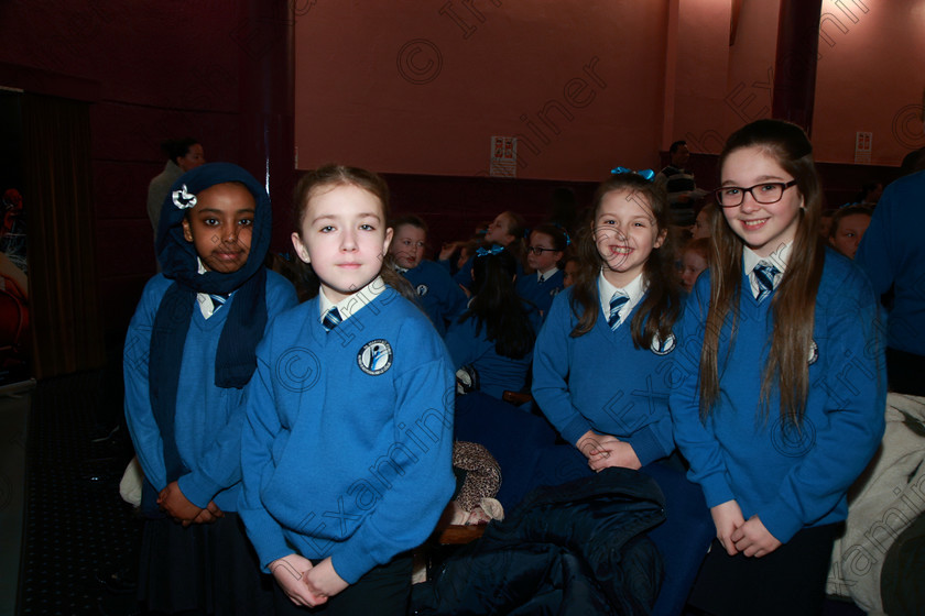 Feis21022018Wed11(1) 
 11
Fathima Elhag, Katelyn Murphy, Faye Tobin and Olivia Donoghue from St. Mary’s Cobh 6th Class. 
 Speech and Drama Classes: 485: Action Verse “The O’Brien Perpetual Cup”5th Class and Class: 484: “The Sri Lanka Festival Perpetual Trophy” 6th Class, Feis Maitiú 92nd Festival held in Fr. Mathew Hall. EEjob 21/02/2018 Picture: Gerard Bonus.