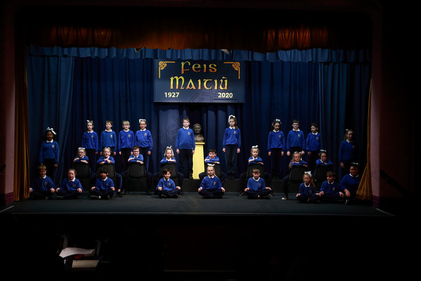 Feis10032020Tues26 
 23~30
Rushbrook NS performing The Dentist and the Crocodile by Roald Dahl.

Class:476: “The Peg O’Mahony Memorial Perpetual Cup” Choral Speaking 4thClass

Feis20: Feis Maitiú festival held in Father Mathew Hall: EEjob: 10/03/2020: Picture: Ger Bonus.
