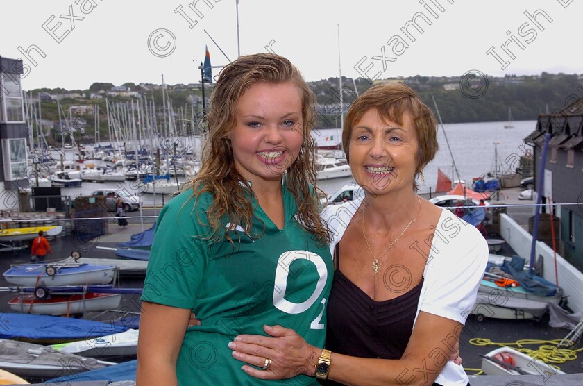 Astrid-ship-10 
 EE XX job 24/07/2013.
Astrid rescue; Rose Lynch, Gorey and mum Mary O'Driscoll re-united at Kinsale Yacht Club after the successful, dramatic rescue of all thirty people from the tall ship.
Ref - Eoin English copy.
Pic; Larry Cummins,
Evening Echo staff
NUJ Photographer, Member of the Press Photographers' Association of Ireland.
www.eveningecho.ie