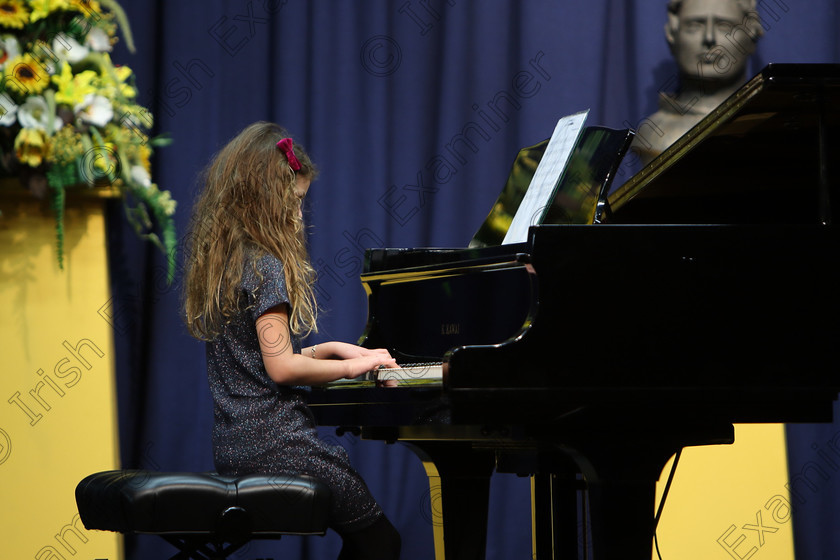 Feis02022018Fri15 
 15
Isabella Plaice performing.
 Instrumental Music Class: 187: Piano Solo 9 Years and Under –Confined Feis Maitiú 92nd Festival held in Fr. Matthew Hall. EEjob 02/02/2018 Picture: Gerard Bonus.