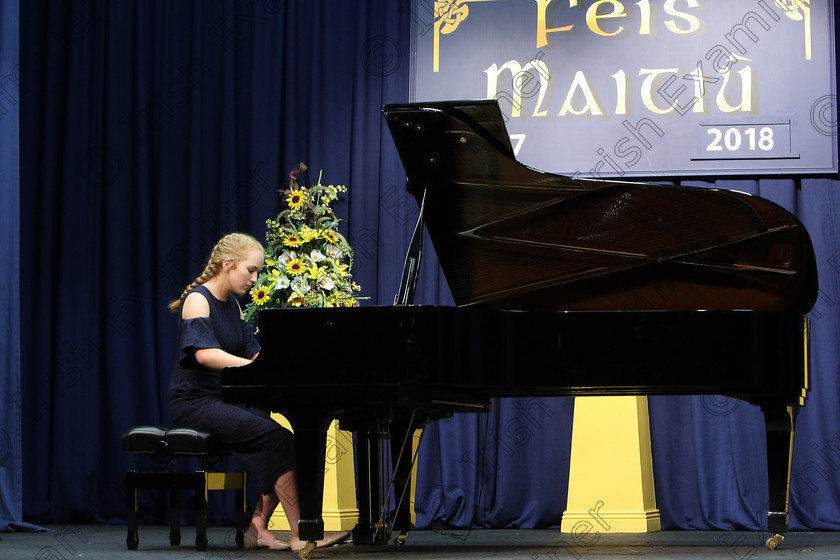 Feis06022018Tue35 
 35
Méabh Fitzgerald from Whitechurch giving a Gold Medal Cup and Bursary performance.
 Instrumental Music Class: 142: The Music Teachers Association Perpetual Trophy” and “The Regional Music Teachers Association Bursary” Instrumental Music Award 15 Years and Over Bursary Value €150 Sponsored by Moloney Pianos Feis Maitiú 92nd Festival held in Fr. Mathew Hall. EEjob 05/02/2018 Picture: Gerard Bonus.