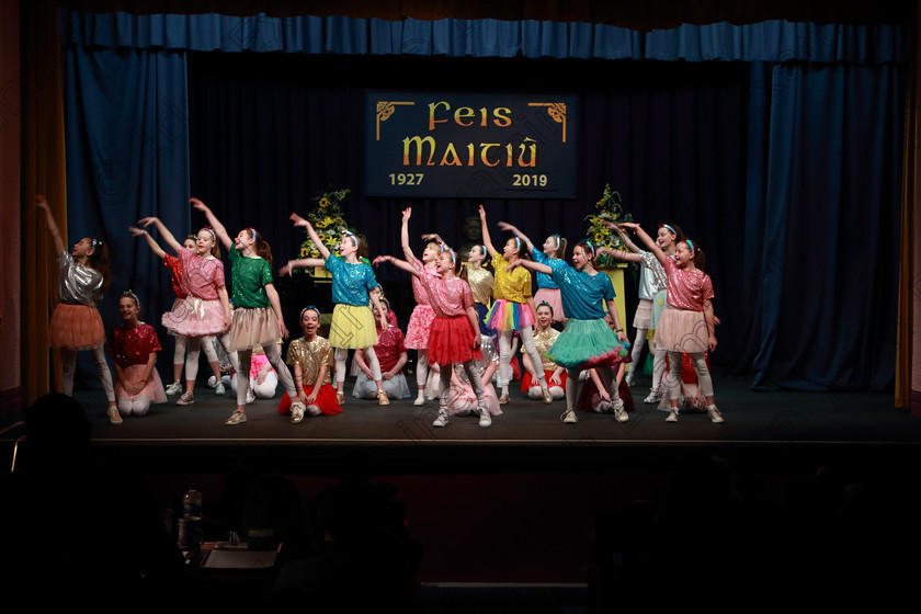 Feis12022019Tue05 
 4~9
Our Lady of Lourdes NS Ballinlough performing “A million Dreams” from The Greatest Showman.

Class: 104: “The Pam Golden Perpetual Cup” Group Action Songs -Primary Schools Programme not to exceed 8 minutes.

Feis Maitiú 93rd Festival held in Fr. Mathew Hall. EEjob 12/02/2019. Picture: Gerard Bonus