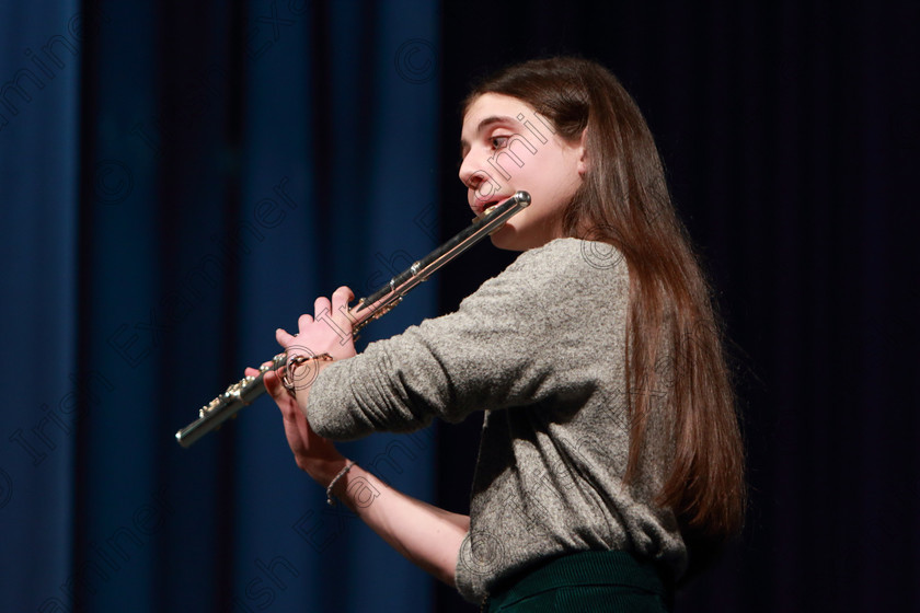 Feis11022019Mon27 
 27
Muire Sweeney playing “The Magical” as part of her Programme.

Class: 213: “The Daly Perpetual Cup” Woodwind 14 Years and Under–Section 2; Programme not to exceed 8 minutes.

Feis Maitiú 93rd Festival held in Fr. Mathew Hall. EEjob 11/02/2019. Picture: Gerard Bonus