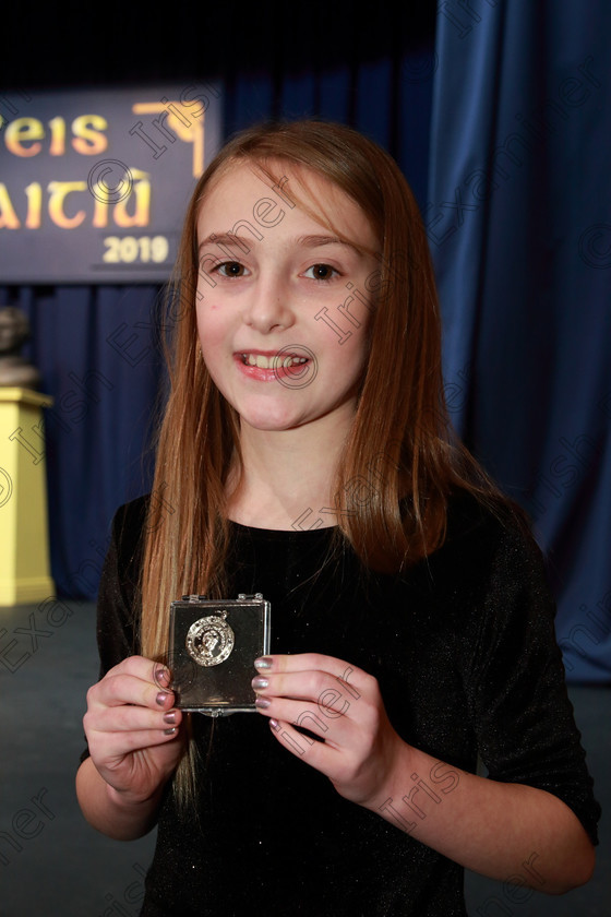 Feis11022019Mon17 
 17
Silver Medallist Niamh O’Regan from Tralee for her rendition of “A Need To Dance”.

Class: 215: Woodwind Solo 10 Years and Under Programme not to exceed 4 minutes.

Feis Maitiú 93rd Festival held in Fr. Matthew Hall. EEjob 11/02/2019. Picture: Gerard Bonus
