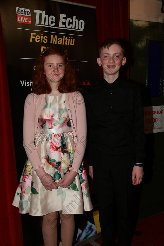 Feis25022020Tues30 
 30
Performers Muireann Kelleher and Senan Barry-Smith from Ovens.

Class:214: “The Casey Perpetual Cup” Woodwind Solo 12 Years and Under

Feis20: Feis Maitiú festival held in Father Mathew Hall: EEjob: 25/02/2020: Picture: Ger Bonus