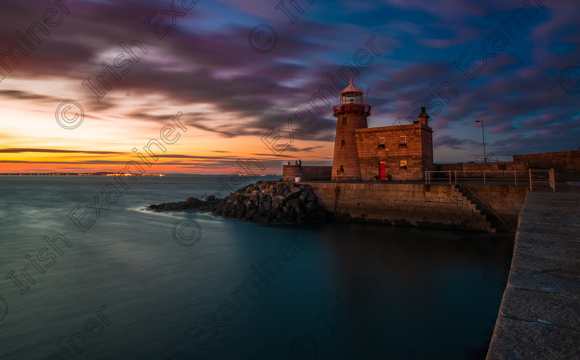 DSC5648 
 A Martello Lighthouse few minutes after sunset,Howth ,Dublin,Picture Iustin Farcas