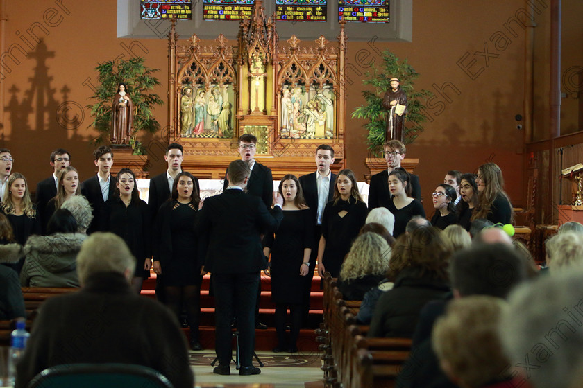Feis0302109Sun54 
 53~56
UCC Singers.

Class: 78: “The Lynch Memorial Perpetual Cup” Adult Vocal Choirs Two Contrasting Songs.

Feis Maitiú 93rd Festival held in Fr. Matthew Hall. EEjob 03/02/2019. Picture: Gerard Bonus.