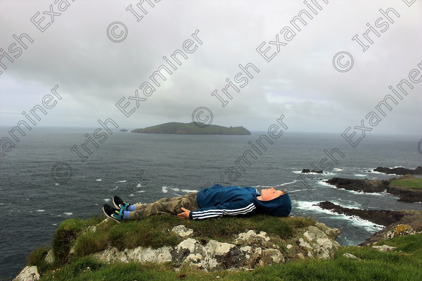 IMG 5173 
 The Sleeping 'Giants'
David Hourihane aged 9 at The Great Blasket, Co. Kerry
Sept 2020