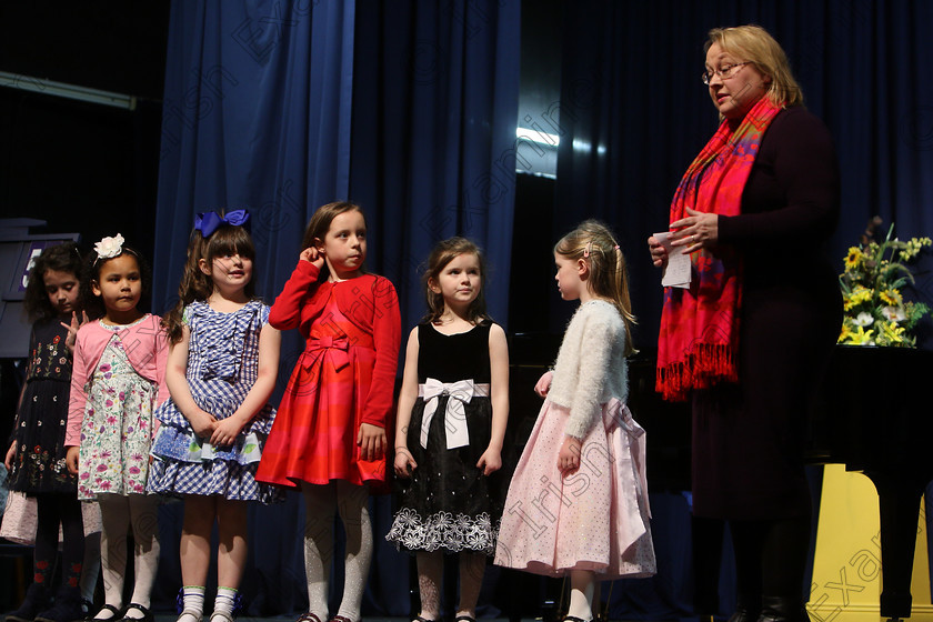 Feis27032018Tue43 
 43
Adjudicator Mary Mulcahy talking to all the performers in class 56.
 Singing Class: 56: 7 Years and Under Crawley The Penguin Dance Feis Maitiú 92nd Festival held in Fr. Mathew Hall. EEjob 27/03/2018 Picture: Gerard Bonus