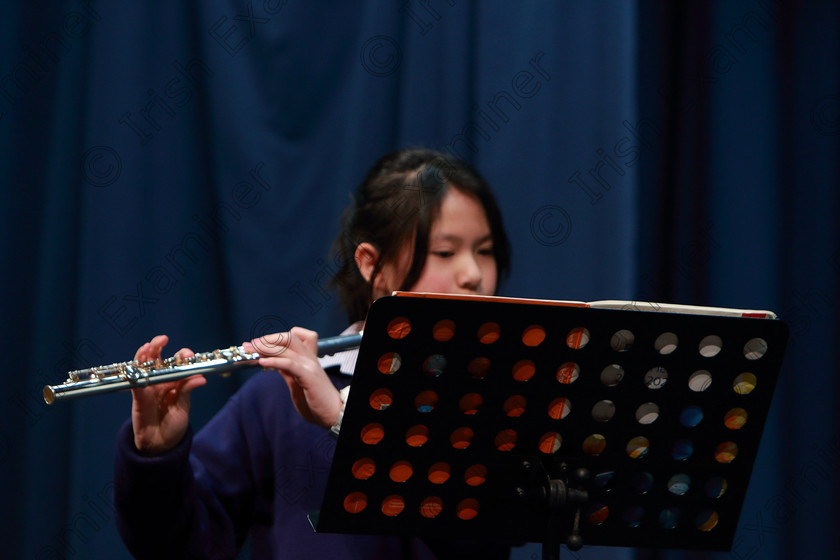 Feis11022019Mon01 
 1
Hai Ka Sung playing “Oh Soldier Soldier” as part of her Programme.

Class: 215: Woodwind Solo 10 Years and Under Programme not to exceed 4 minutes.

Feis Maitiú 93rd Festival held in Fr. Matthew Hall. EEjob 11/02/2019. Picture: Gerard Bonus