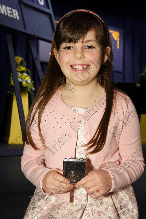 Feis27032018Tue15 
 15
Joint Bronze Medallists Abigail Adair from Carrigtwohill.
 Singing Class: 55: Girls Solo Singing 9 Years and Under Feis Maitiú 92nd Festival held in Fr. Mathew Hall. EEjob 27/03/2018 Picture: Gerard Bonus