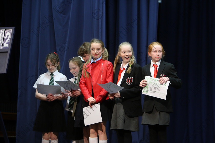 Feis24032018Sat67 
 67
Some of the Performers with their certificates.
 Speech and Drama Class: 312: Dramatic Duo 10 Years and Under Feis Maitiú 92nd Festival held in Fr. Mathew Hall. EEjob 24/03/2018 Picture: Gerard Bonus