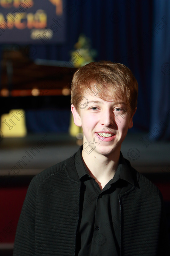 Feis0502109Tue40 
 40~41 
Ben Johnson from Dingle Kerry performed Saint-Saëns Piano Concerto No.2 in G Minor.

Class: 155: “The Bridget Doolan Memorial Perpetual Cup” and Bursary
Bursary Value €150 Piano Concerto One Movement from any Concerto.

Feis Maitiú 93rd Festival held in Fr. Matthew Hall. EEjob 05/02/2019. Picture: Gerard Bonus