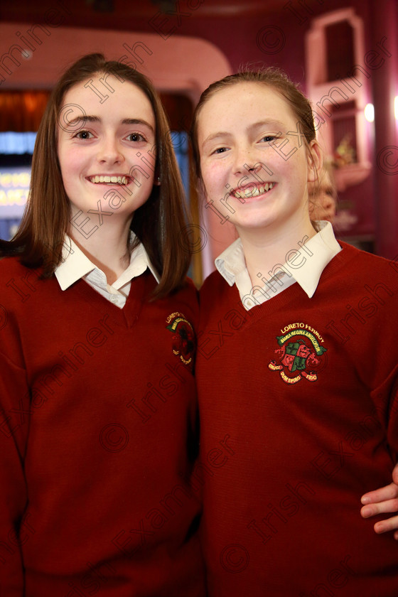 Feis27022019Wed50 
 50
Anna Donnellan and Aimee Muldowney from Loreto Fermoy.

Class: 83: “The Loreto Perpetual Cup” Secondary School Unison Choirs

Feis Maitiú 93rd Festival held in Fr. Mathew Hall. EEjob 27/02/2019. Picture: Gerard Bonus