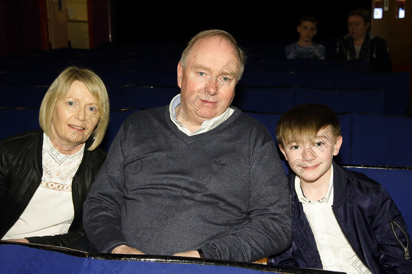 Feis25032018Sun80 
 80
Ross McCarthy with his parents Dave and Val.
 Speech and Drama Class: 377: Solo Verse Speaking Boys 12 Years and Under Feis Maitiú 92nd Festival held in Fr. Mathew Hall. EEjob 25/03/2018 Picture: Gerard Bonus