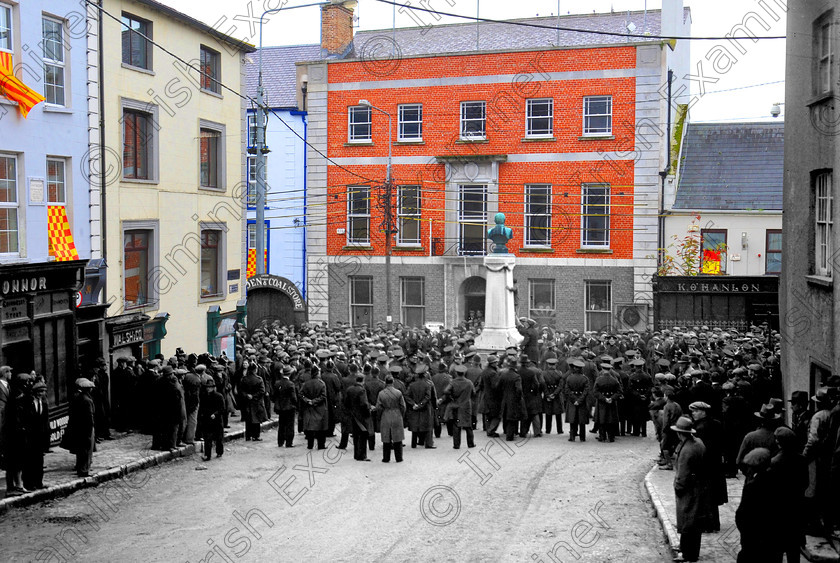 mallowmixhires 
 For 'Ready for Tark'
Army Comrades protest meeting at Mallow, Co. Cork 10/03/1932 Ref. 1B Old black and white politics ex-soldiers blueshirts