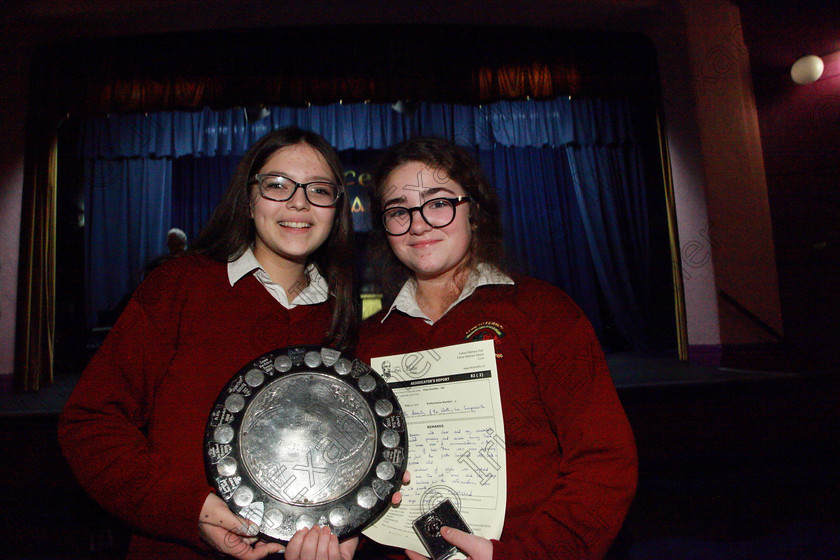 Feis26022020Wed63 
 63
Lily Boyd and Hannah Martin from Loreto Fermoy with The Echo Perpetual Shield and Silver Medal.

Class:82: “The Echo Perpetual Shield” Part Choirs 15 Years and Under

Loreto Secondary Junior Choir.

Feis20: Feis Maitiú festival held in Father Mathew Hall: EEjob: 26/02/2020: Picture: Ger Bonus.