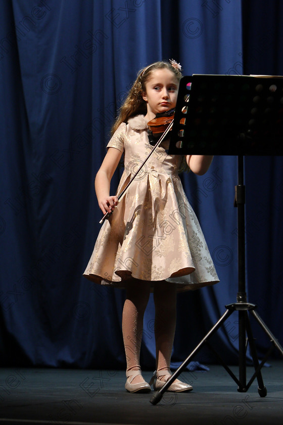 Feis29012018Mon40 
 40
Ruby Mea Sheehan Maguire performing.
 EEjob 29/01/2018 
Feis Maitiú 92nd Festival held in Fr. Matthew Hall 
Picture: Gerard Bonus

Instrumental Music 
Class: 242: Violin Solo 8 years and under.