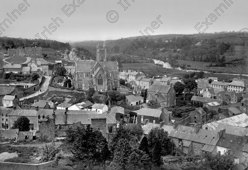 1165909 1165909 
 View of St. Peters Church, Bandon in 1932 Ref. 148C Old black and white religion