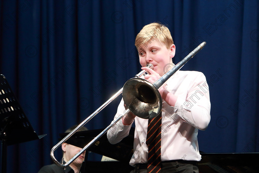 Feis28022020Fri35 
 35
Charlie Cassidy from Mallow Road playing Let’s Call The Whole Thing Off.

Class:204: Brass Solo 14 Years and Under

Feis20: Feis Maitiú festival held in Father Mathew Hall: EEjob: 28/02/2020: Picture: Ger Bonus.