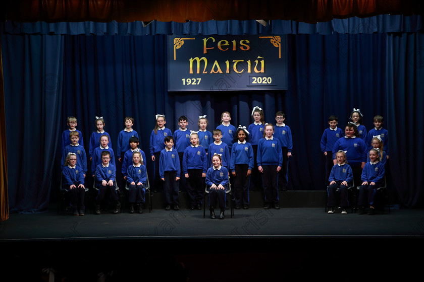 Feis10032020Tues30 
 23~30
Rushbrook NS performing The Dentist and the Crocodile by Roald Dahl.

Class:476: “The Peg O’Mahony Memorial Perpetual Cup” Choral Speaking 4thClass

Feis20: Feis Maitiú festival held in Father Mathew Hall: EEjob: 10/03/2020: Picture: Ger Bonus.