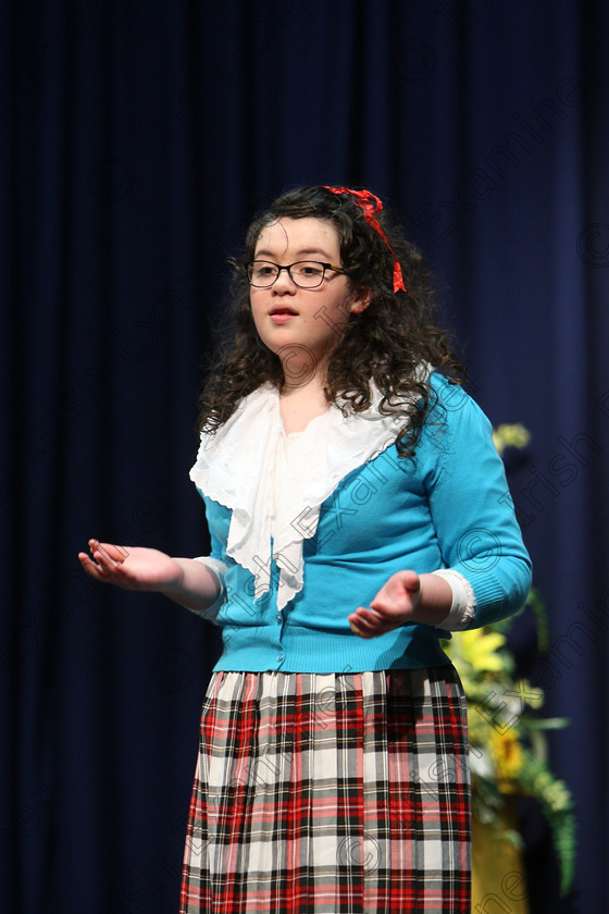 Feis19022018Mon02 
 2
Ciara Dooley performing “Whistle Down The Wind”. 
 Speech and Drama Class: 327: “The Hartland Memorial Perpetual Trophy” Dramatic Solo 12YearsandUnder –Section 1 Feis Maitiú 92nd Festival held in Fr. Mathew Hall. EEjob 19/02/2018 Picture: Gerard Bonus.