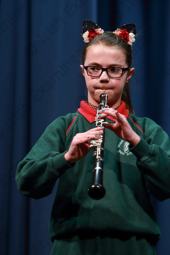 Feis11022019Mon07 
 7
Selena O’Rourke playing “Dance of the Scarecrows” and “Green Fields” as part of her Programme.

Class: 215: Woodwind Solo 10 Years and Under Programme not to exceed 4 minutes.

Feis Maitiú 93rd Festival held in Fr. Matthew Hall. EEjob 11/02/2019. Picture: Gerard Bonus