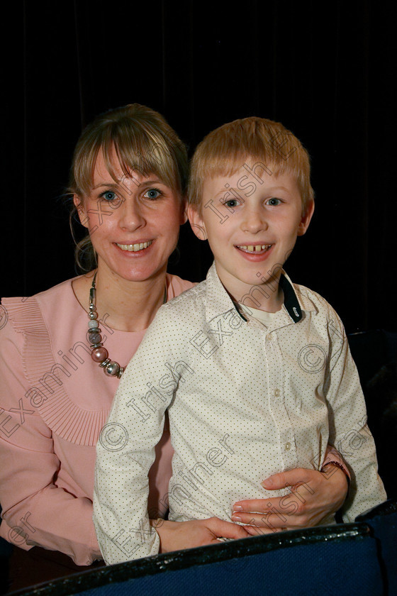 Feis11032018Sun20 
 20
Performer Ronan Moloney from Ballinspittle with his Mum Carroll.