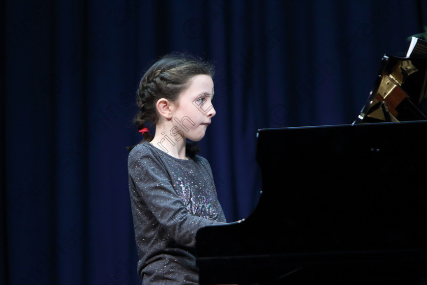 Feis01022019Fri10 
 10
Tara Fitzgerald performing set piece.

Class: 166: Piano Solo: 10Yearsand Under (a) Kabalevsky – Toccatina, (No.12 from 30 Childrens’ Pieces Op.27). (b) Contrasting piece of own choice not to exceed 3 minutes.
 Feis Maitiú 93rd Festival held in Fr. Matthew Hall. EEjob 01/02/2019. Picture: Gerard Bonus
