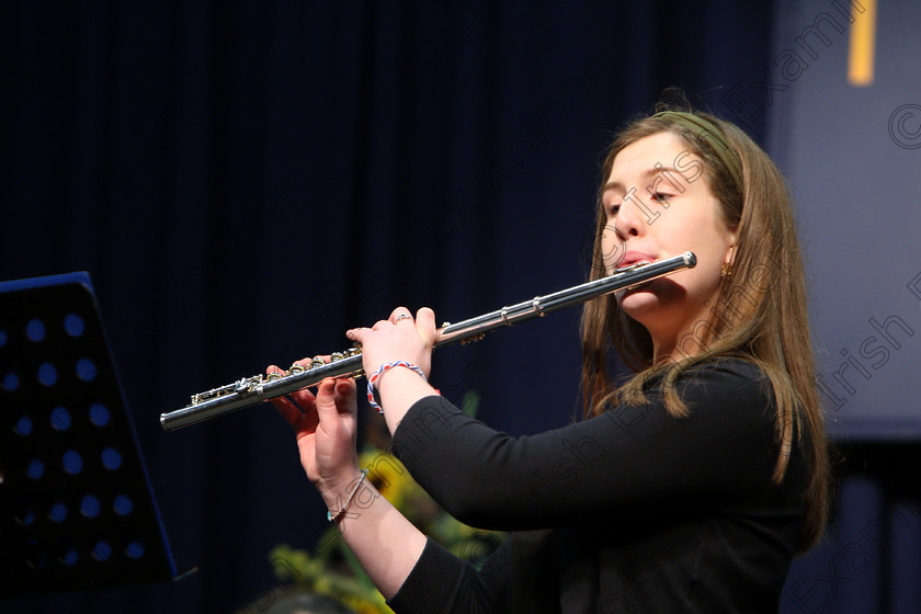 Feis09022018Fri44 
 44
Meadbh O’Shea performing.
 Instrumental Music Class: 212: Woodwind Solo16 Years and Under Feis Maitiú 92nd Festival held in Fr. Mathew Hall. EEjob 09/02/2018 Picture: Gerard Bonus.