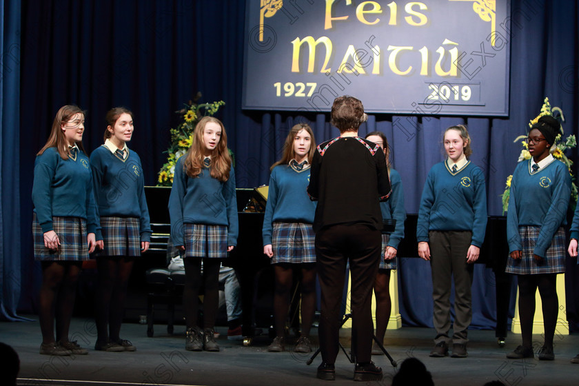 Feis08022019Fri18 
 18~21
Glanmire Community School singing “Blessing” conducted by Ann Manning.

Class: 88: Group Singing “The Hilsers of Cork Perpetual Trophy” 16 Years and Under

Feis Maitiú 93rd Festival held in Fr. Matthew Hall. EEjob 08/02/2019. Picture: Gerard Bonus