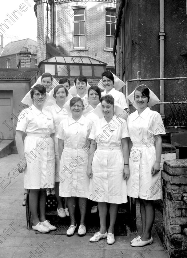North-Infirmary-nurses-787483-(1) 
 Some of the North Infirmary staff pictured at the opening of a new chapel and lecture hall in February 1968. Ref. 629P-102