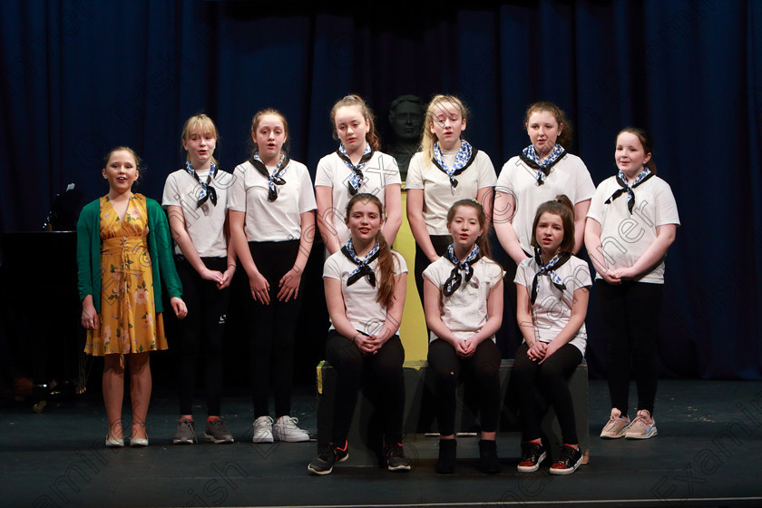Feis01032020Sun32 
 21~33
Pam Golden Drama singing their own choice songs from Sound of Music.

Class:102: “The Juvenile Perpetual Cup” Group Action Songs 13 Years and Under

Feis20: Feis Maitiú festival held in Father Mathew Hall: EEjob: 01/03/2020: Picture: Ger Bonus