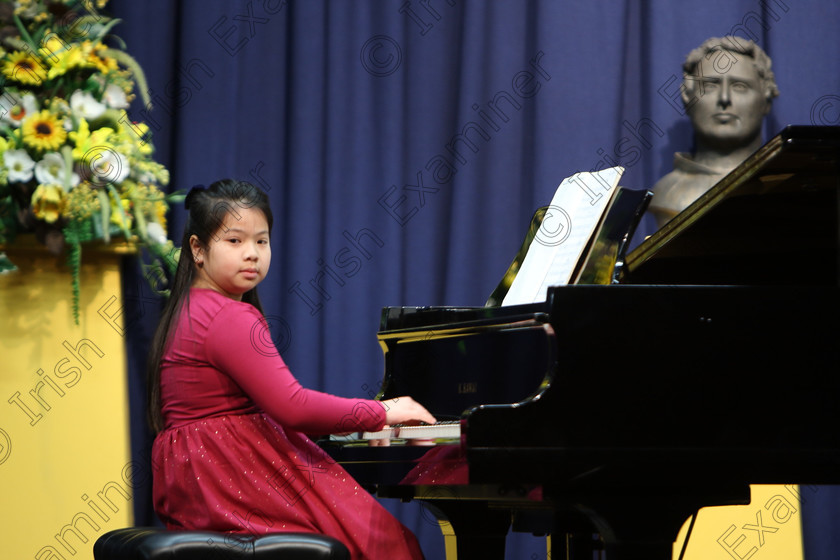 Feis02022018Fri02 
 2
Aoife Tagney performing.
 Instrumental Music Class: 187: Piano Solo 9 Years and Under –Confined Feis Maitiú 92nd Festival held in Fr. Matthew Hall. EEjob 02/02/2018 Picture: Gerard Bonus.