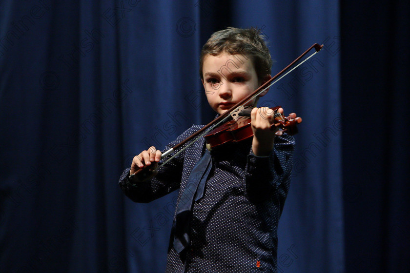 Feis29012018Mon34 
 34
Pavol Drozd is a Young 7 year old with only one year playing the violin performing
 EEjob 29/01/2018 
Feis Maitiú 92nd Festival held in Fr. Matthew Hall 
Picture: Gerard Bonus

Instrumental Music 
Class: 242: Violin Solo 8 years and under.