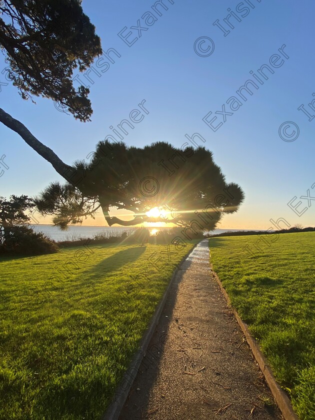 Dunmore East 
 Sun captured in Dunmore East, Co. Waterford