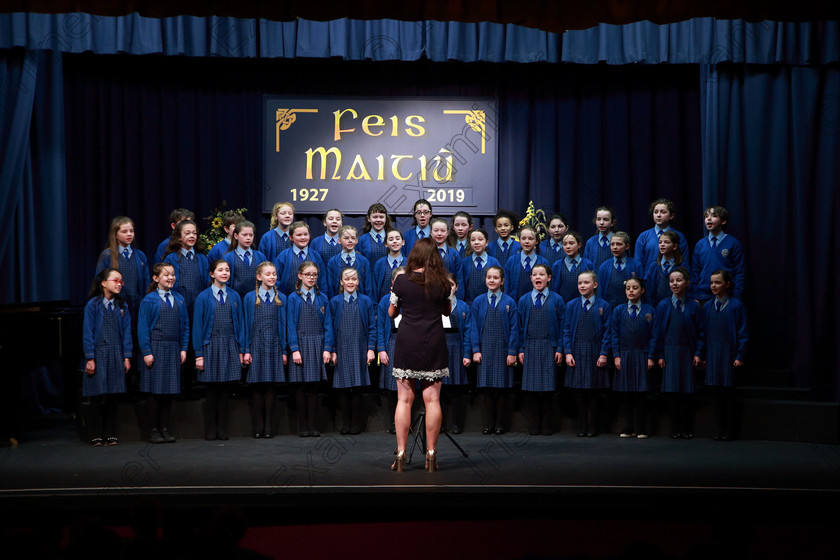 Feis28022019Thu11 
 10~13
Bunscoil Bhóthar na Naomh Lismore singing “The Bird’s Lament”.

Class: 84: “The Sr. M. Benedicta Memorial Perpetual Cup” Primary School Unison Choirs–Section 1Two contrasting unison songs.

Feis Maitiú 93rd Festival held in Fr. Mathew Hall. EEjob 28/02/2019. Picture: Gerard Bonus