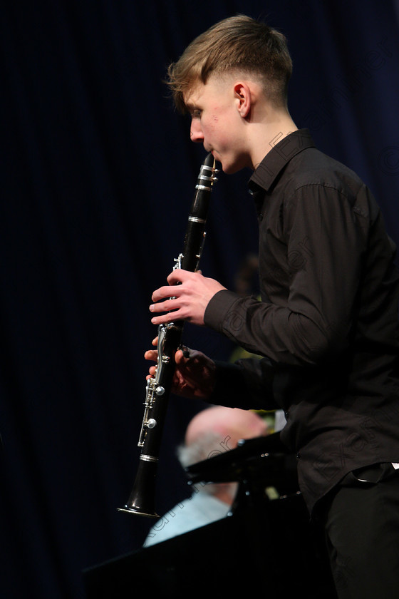 Feis09022018Fri33 
 33
James Gibson performing.
 Instrumental Music Class: 212: Woodwind Solo16 Years and Under Feis Maitiú 92nd Festival held in Fr. Mathew Hall. EEjob 09/02/2018 Picture: Gerard Bonus.