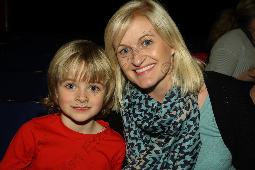 Feis21032018Wed41 
 41
Performer Luke Herlihy from Glanmire with his mother Val.
 Labhairt na Filíocht agus Míreanna Drámaíochta Class: 518: Bhéarslabhairt 5 Bliana D’Aois Nó Faoina Feis Maitiú 92nd Festival held in Fr. Mathew Hall. EEjob 21/03/2018 Picture: Gerard Bonus.